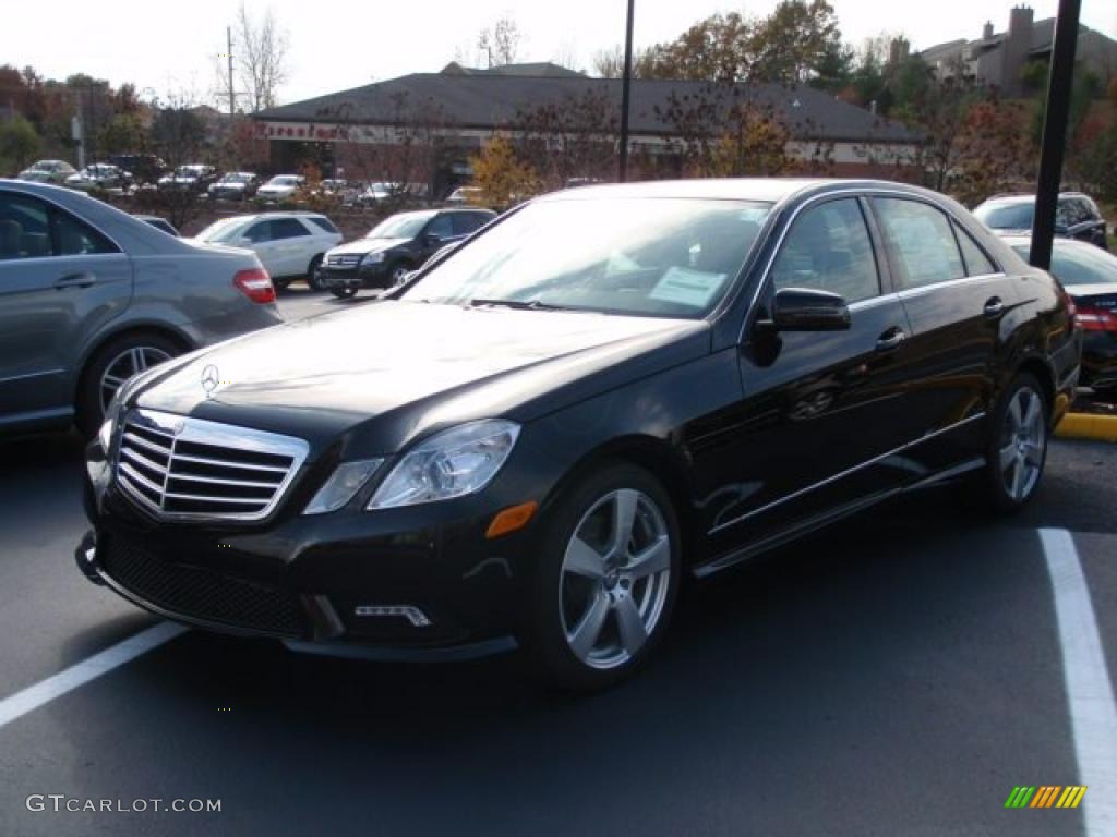 Black 2011 Mercedes-Benz E 350 Sedan Exterior Photo #39073991