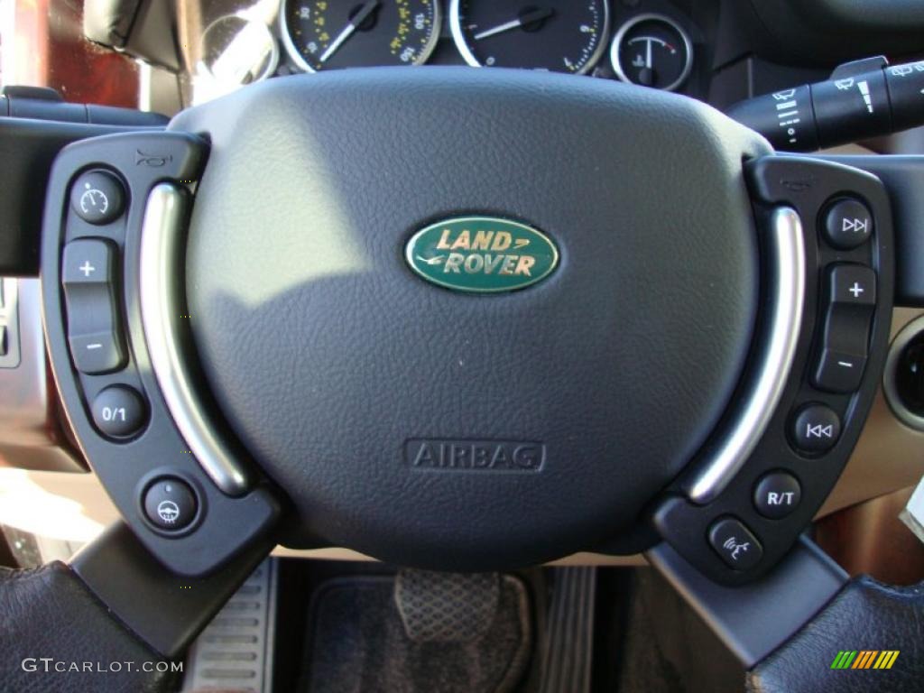 2007 Range Rover HSE - Java Black Pearl / Sand/Jet photo #53