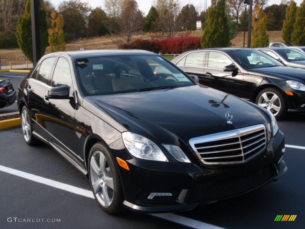 Black 2011 Mercedes-Benz E 350 Sedan Exterior Photo #39074019