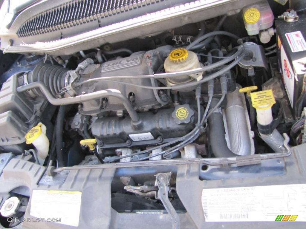 2002 Chrysler Town & Country Limited 3.8 Liter OHV 12-Valve V6 Engine Photo #39074107