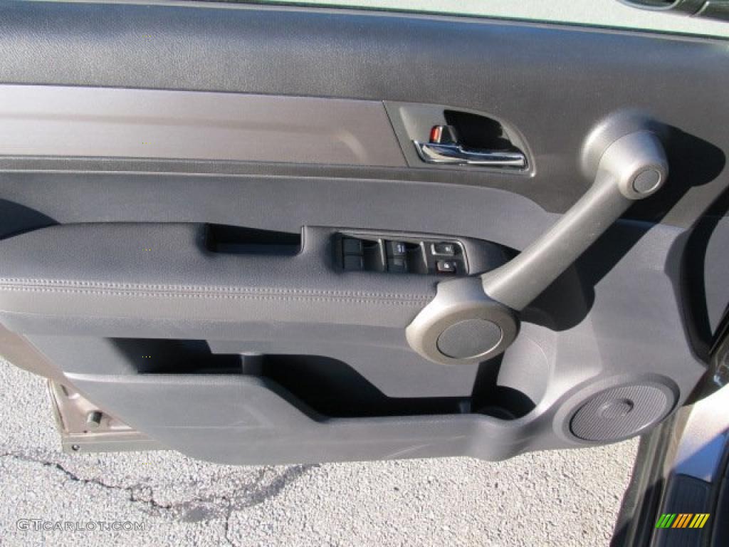2010 Honda CR-V EX-L AWD Black Door Panel Photo #39074415
