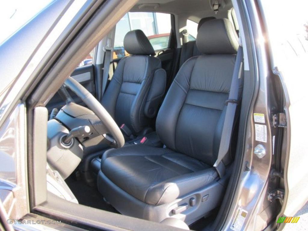 Black Interior 2010 Honda CR-V EX-L AWD Photo #39074431