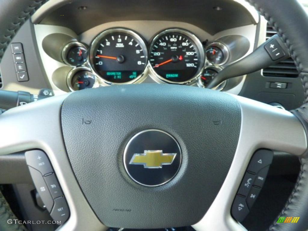 2011 Silverado 1500 LT Extended Cab 4x4 - Black / Ebony photo #19