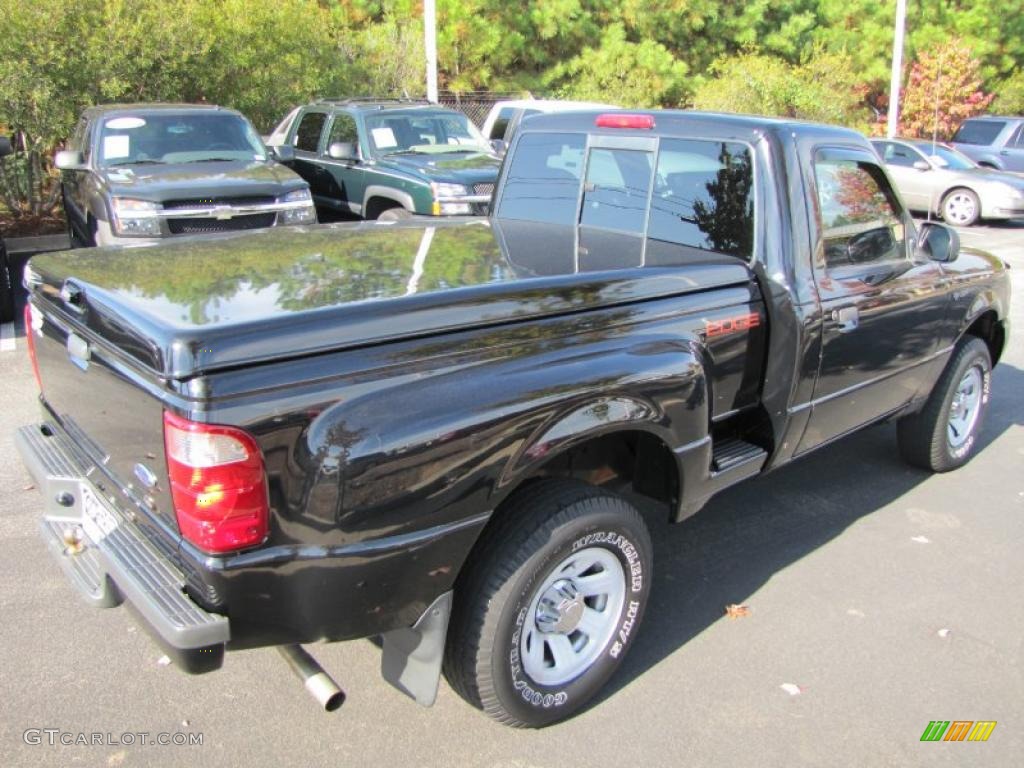 Black 2003 Ford Ranger Edge Regular Cab Exterior Photo #39075875