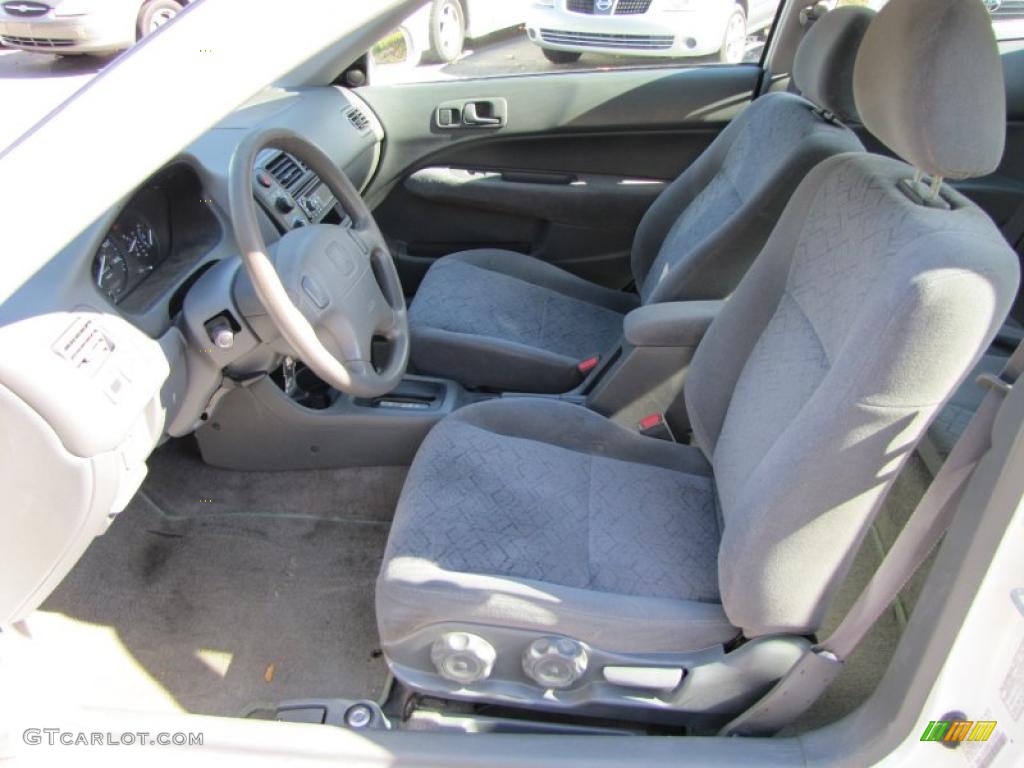 Gray Interior 1999 Honda Civic Ex Coupe Photo 39076291