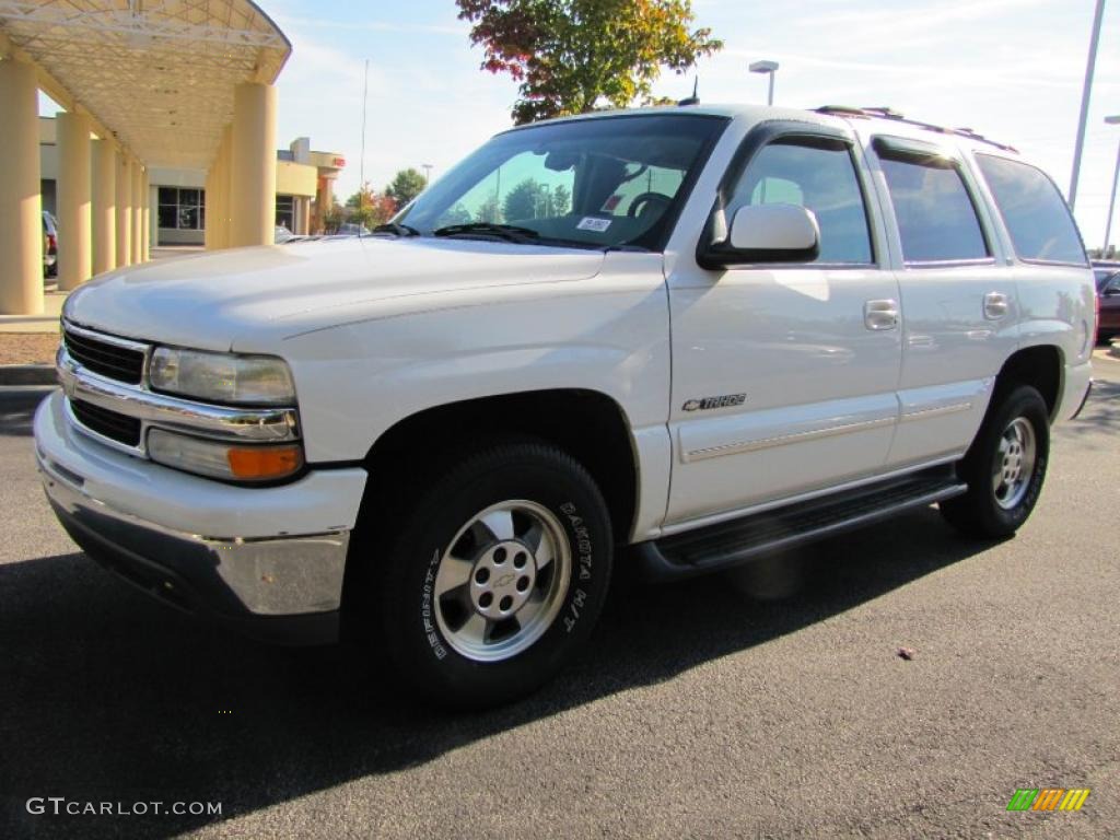 2003 Tahoe LT - Summit White / Tan/Neutral photo #1