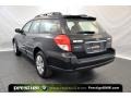 2008 Obsidian Black Pearl Subaru Outback 2.5i Wagon  photo #4