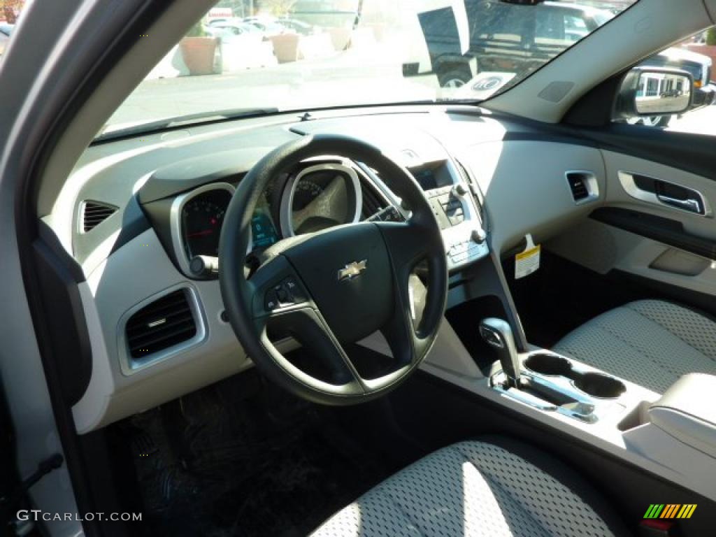Light Titanium/Jet Black Interior 2011 Chevrolet Equinox LS Photo #39076659