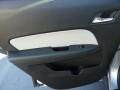 Light Titanium/Jet Black 2011 Chevrolet Equinox LS Door Panel