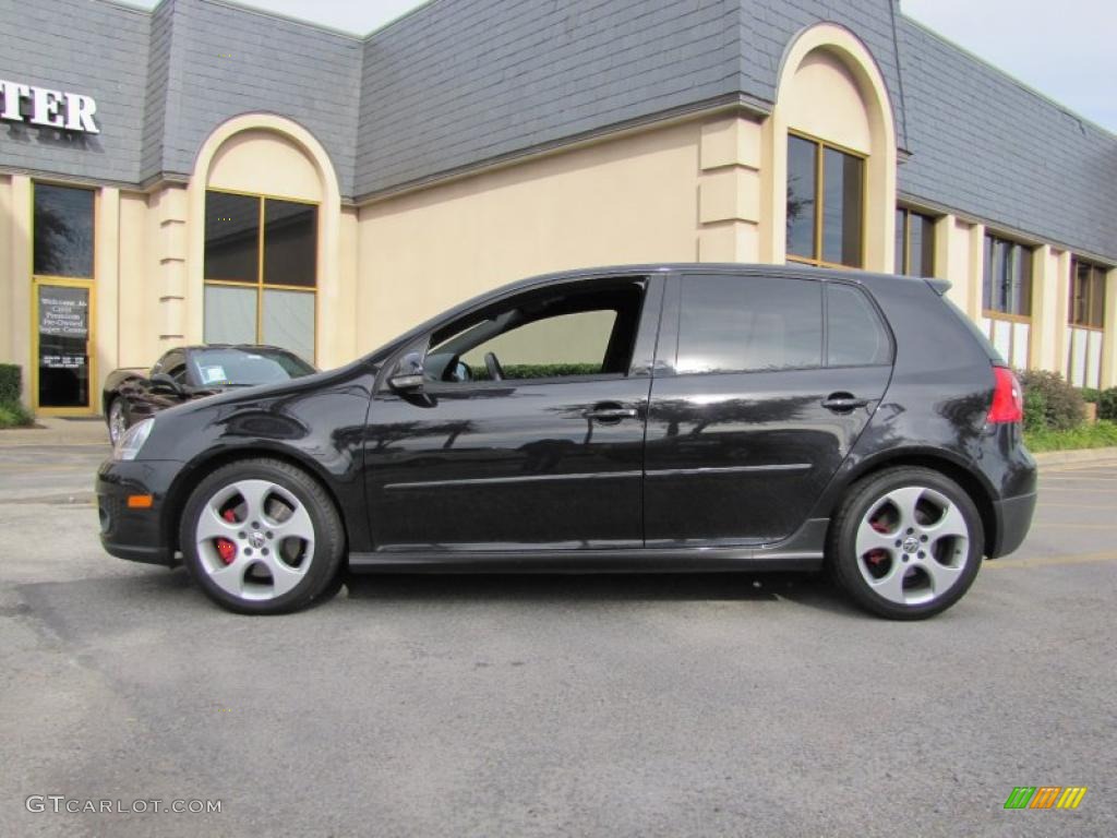 Black Magic Metallic 2008 Volkswagen GTI 4 Door Exterior Photo #39076747