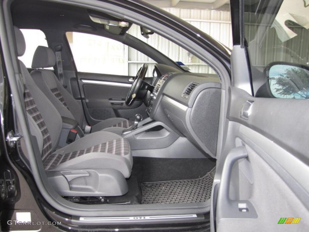 Interlagos Plaid Cloth Interior 2008 Volkswagen GTI 4 Door Photo #39076839