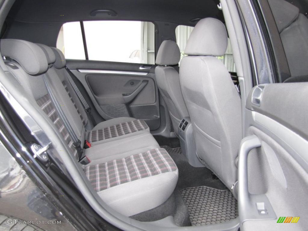 Interlagos Plaid Cloth Interior 2008 Volkswagen GTI 4 Door Photo #39076859