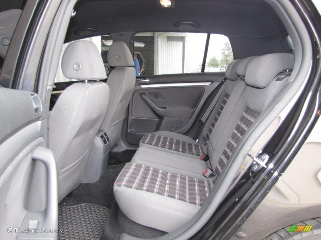 Interlagos Plaid Cloth Interior 2008 Volkswagen GTI 4 Door Photo #39076867