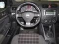Interlagos Plaid Cloth 2008 Volkswagen GTI 4 Door Steering Wheel