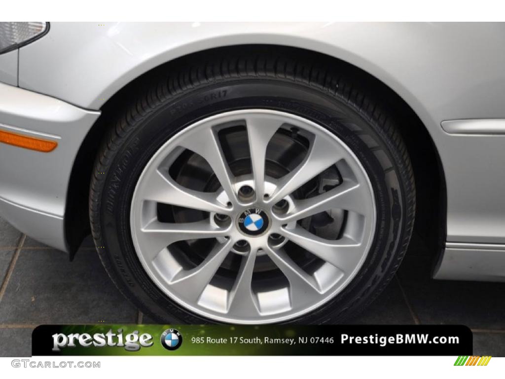 2006 3 Series 330i Convertible - Titanium Silver Metallic / Grey photo #8