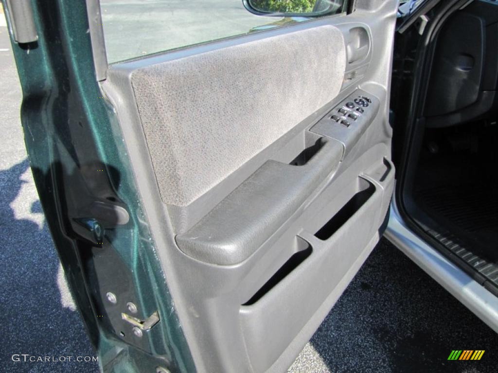 2001 Dodge Dakota SLT Quad Cab Dark Slate Gray Door Panel Photo #39077015