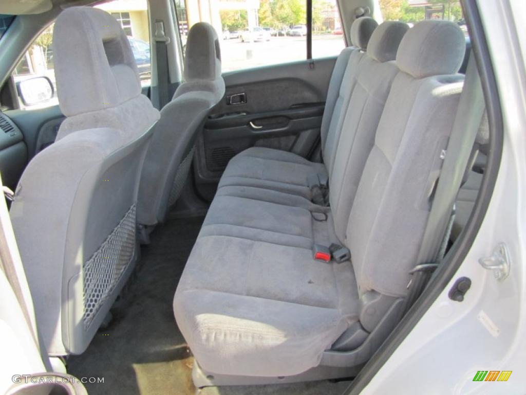 Gray Interior 2003 Honda Pilot LX 4WD Photo #39077267