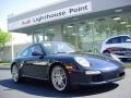 2009 Midnight Blue Metallic Porsche 911 Carrera Coupe  photo #1