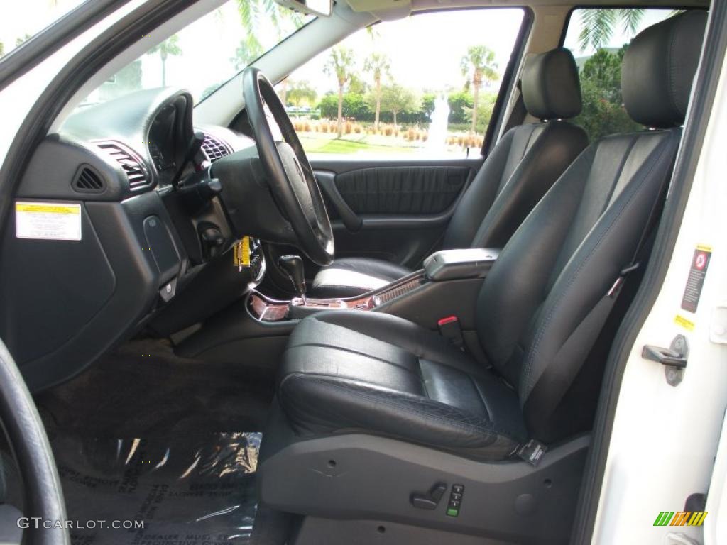 Charcoal Interior 2005 Mercedes-Benz ML 500 4Matic Photo #39078235