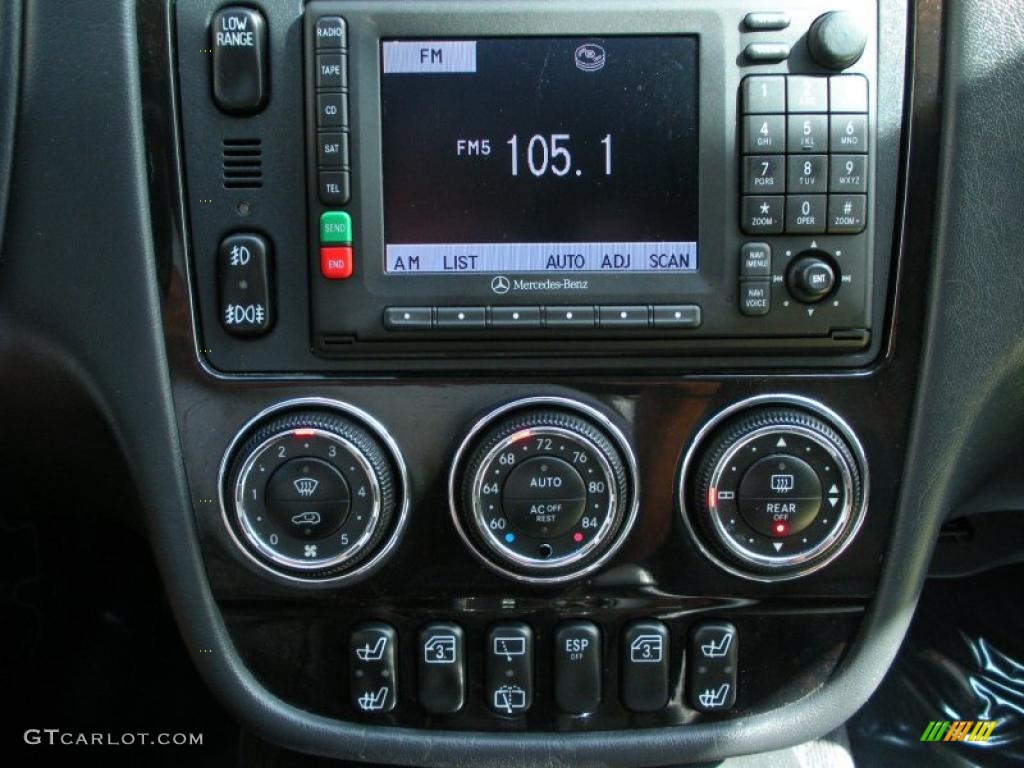 2005 Mercedes-Benz ML 500 4Matic Controls Photo #39078411