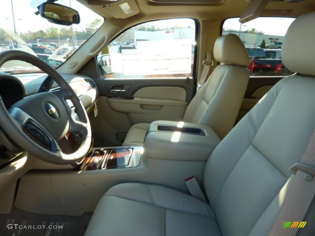 Light Cashmere/Dark Cashmere Interior 2011 Chevrolet Suburban LTZ 4x4 Photo #39078930
