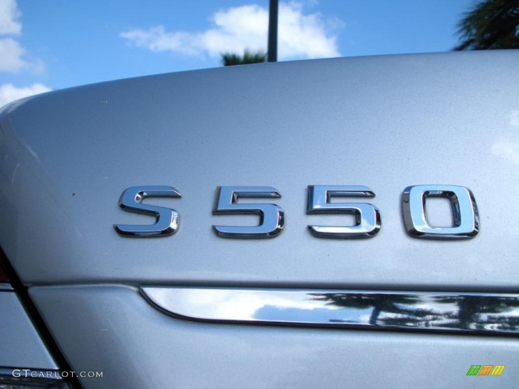 2008 Mercedes-Benz S 550 Sedan Marks and Logos Photo #39079092