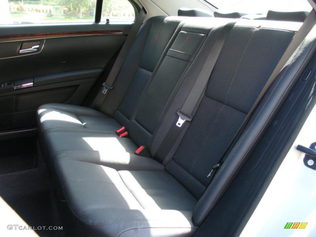 Black Interior 2008 Mercedes-Benz S 550 Sedan Photo #39079159