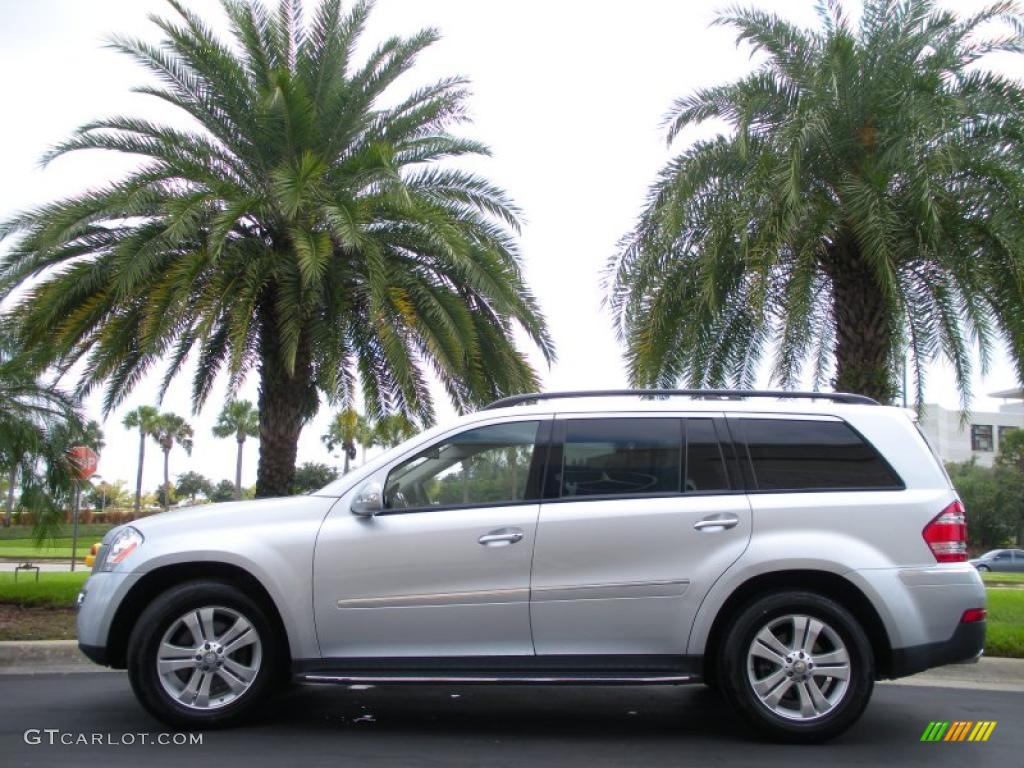 Iridium Silver Metallic 2008 Mercedes-Benz GL 450 4Matic Exterior Photo #39079387