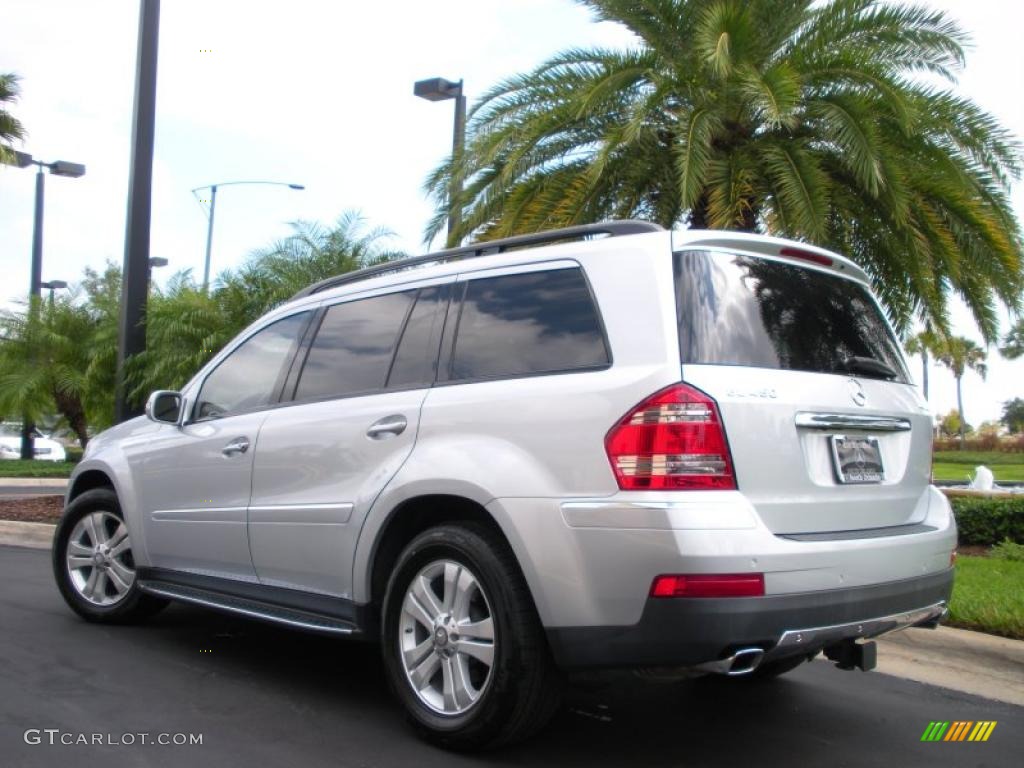 Iridium Silver Metallic 2008 Mercedes-Benz GL 450 4Matic Exterior Photo #39079499