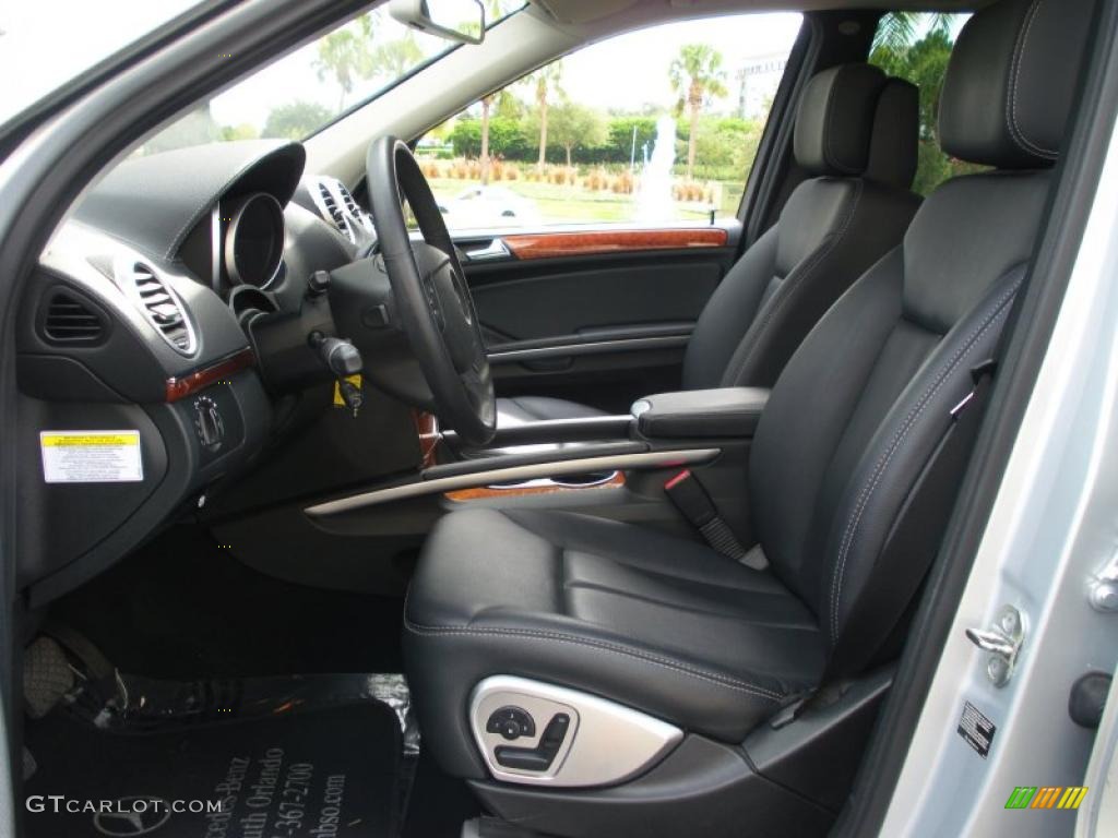 Black Interior 2008 Mercedes-Benz GL 450 4Matic Photo #39079555