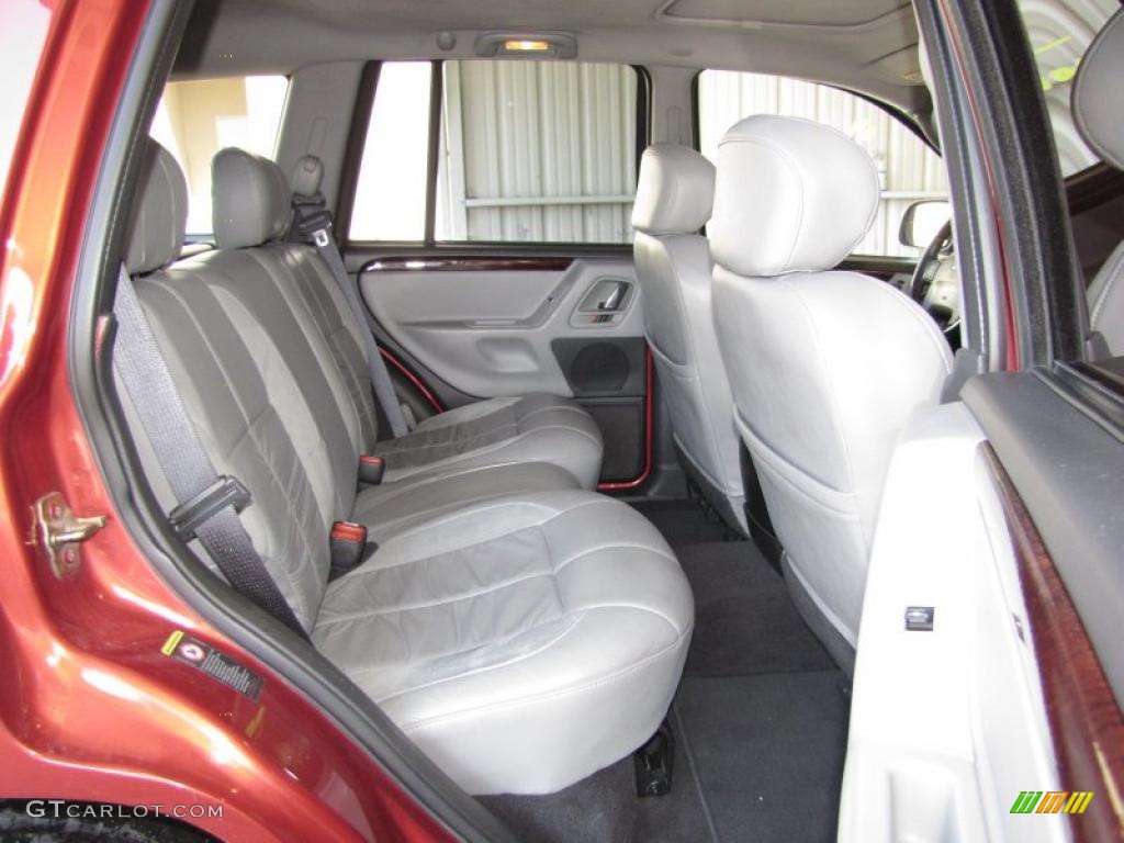 Dark Slate Gray/Light Slate Gray Interior 2002 Jeep Grand Cherokee Overland 4x4 Photo #39079984