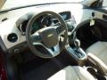 Cocoa/Light Neutral Leather Prime Interior Photo for 2011 Chevrolet Cruze #39080527