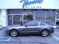 2010 Sterling Grey Metallic Ford Mustang V6 Premium Coupe  photo #1