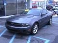 2010 Sterling Grey Metallic Ford Mustang V6 Premium Coupe  photo #2