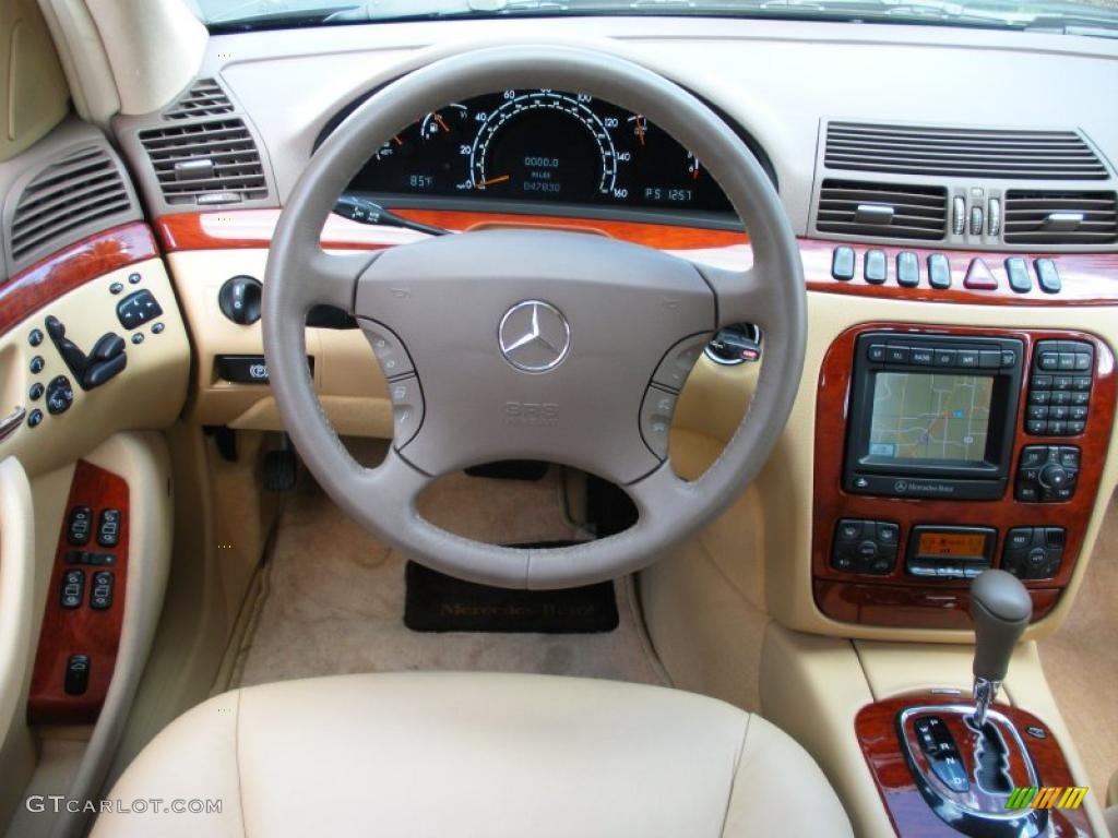 2000 Mercedes-Benz S 430 Sedan Java Dashboard Photo #39081024