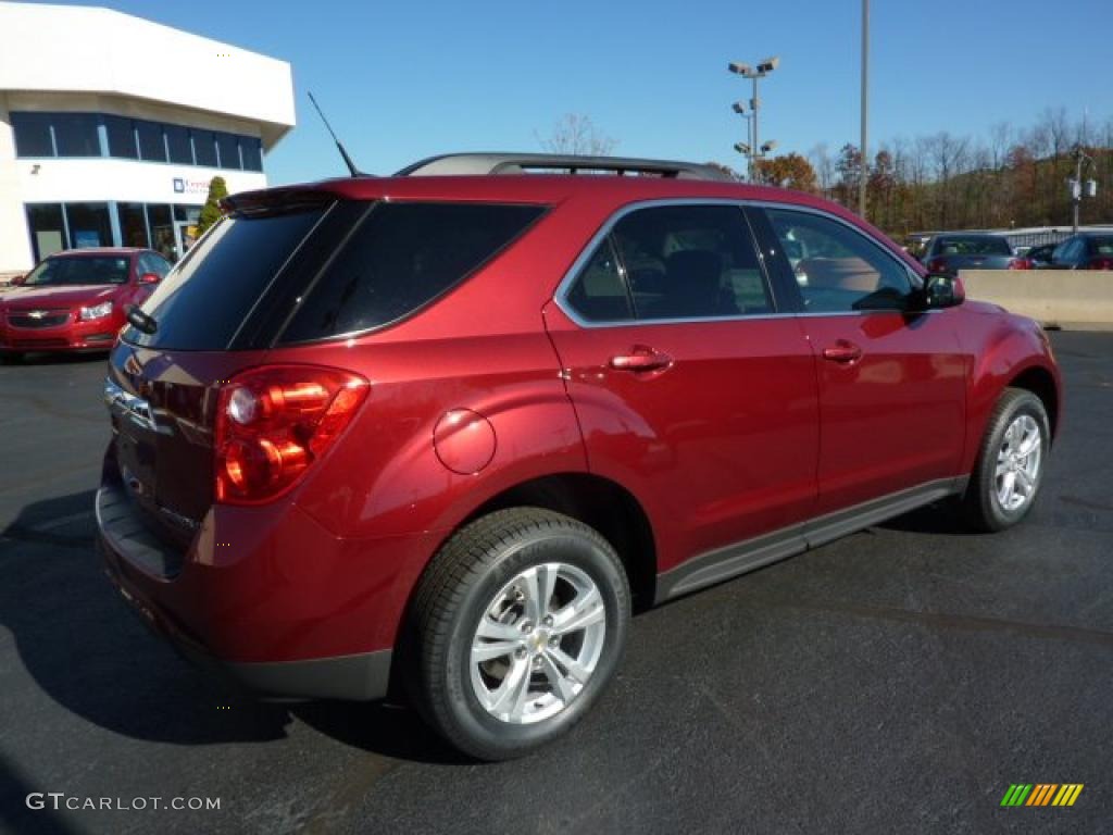 Cardinal Red Metallic 2011 Chevrolet Equinox LT AWD Exterior Photo #39081737