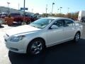 2011 White Diamond Tricoat Chevrolet Malibu LT  photo #3