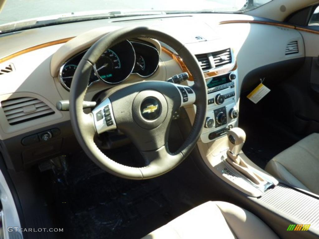 Cocoa/Cashmere Interior 2011 Chevrolet Malibu LT Photo #39082653
