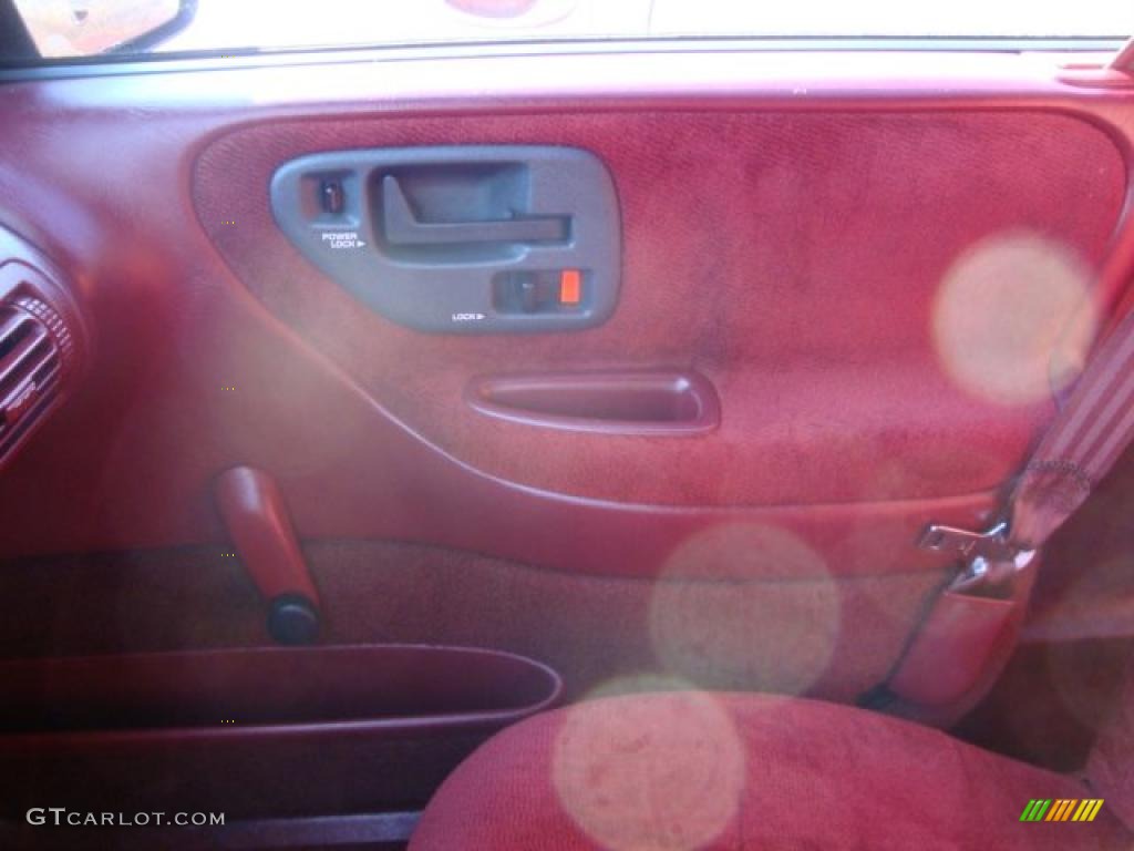 1994 Corsica Sedan - Medium Garnet Red Metallic / Red photo #12
