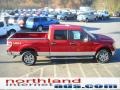 2010 Red Candy Metallic Ford F150 XLT SuperCrew 4x4  photo #5