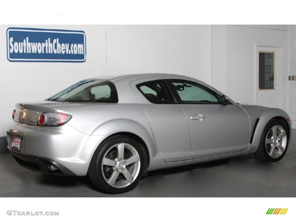 Sunlight Silver Metallic 2005 Mazda RX-8 Standard RX-8 Model Exterior Photo #39083481