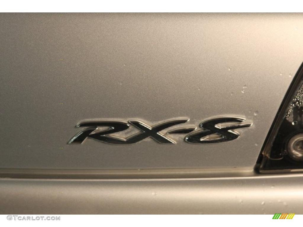 2005 RX-8  - Sunlight Silver Metallic / Black photo #6