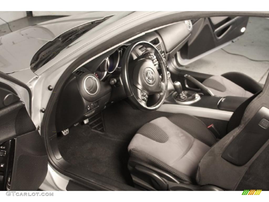 Black Interior 2005 Mazda RX-8 Standard RX-8 Model Photo #39083561