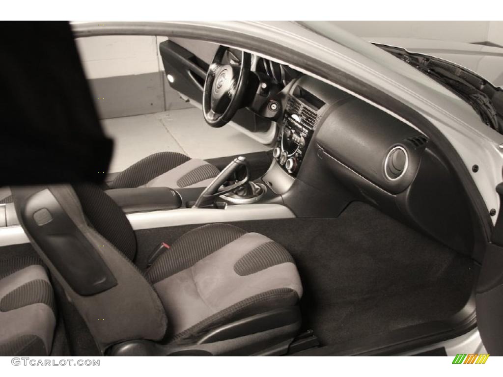 Black Interior 2005 Mazda RX-8 Standard RX-8 Model Photo #39083577
