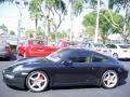 2008 Basalt Black Metallic Porsche 911 Carrera S Coupe  photo #8