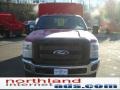 Vermillion Red - F350 Super Duty XL Regular Cab 4x4 Chassis Commercial Photo No. 3