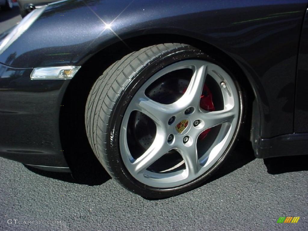 2008 911 Carrera S Coupe - Basalt Black Metallic / Sand Beige photo #27