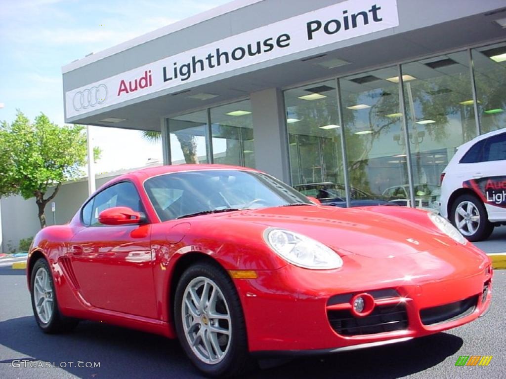 2007 Cayman  - Guards Red / Black photo #1