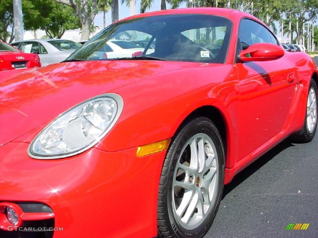 2007 Cayman  - Guards Red / Black photo #4