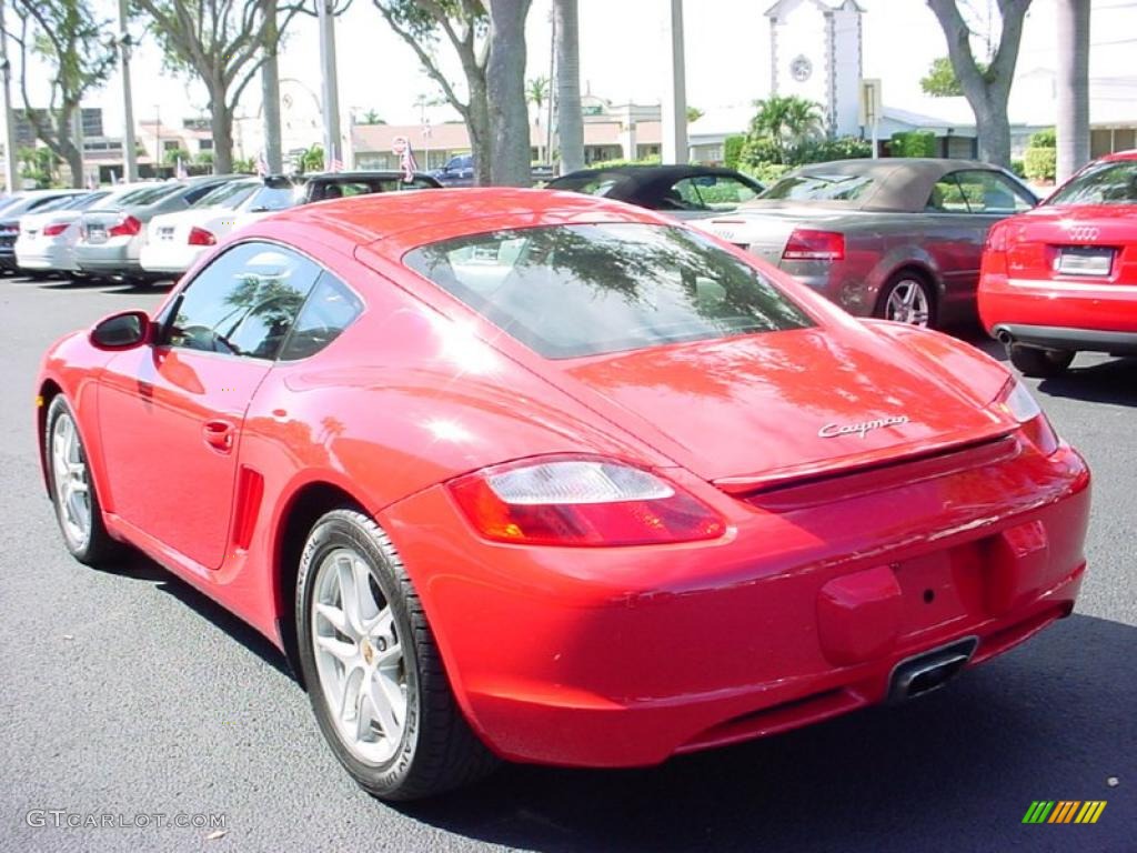2007 Cayman  - Guards Red / Black photo #9